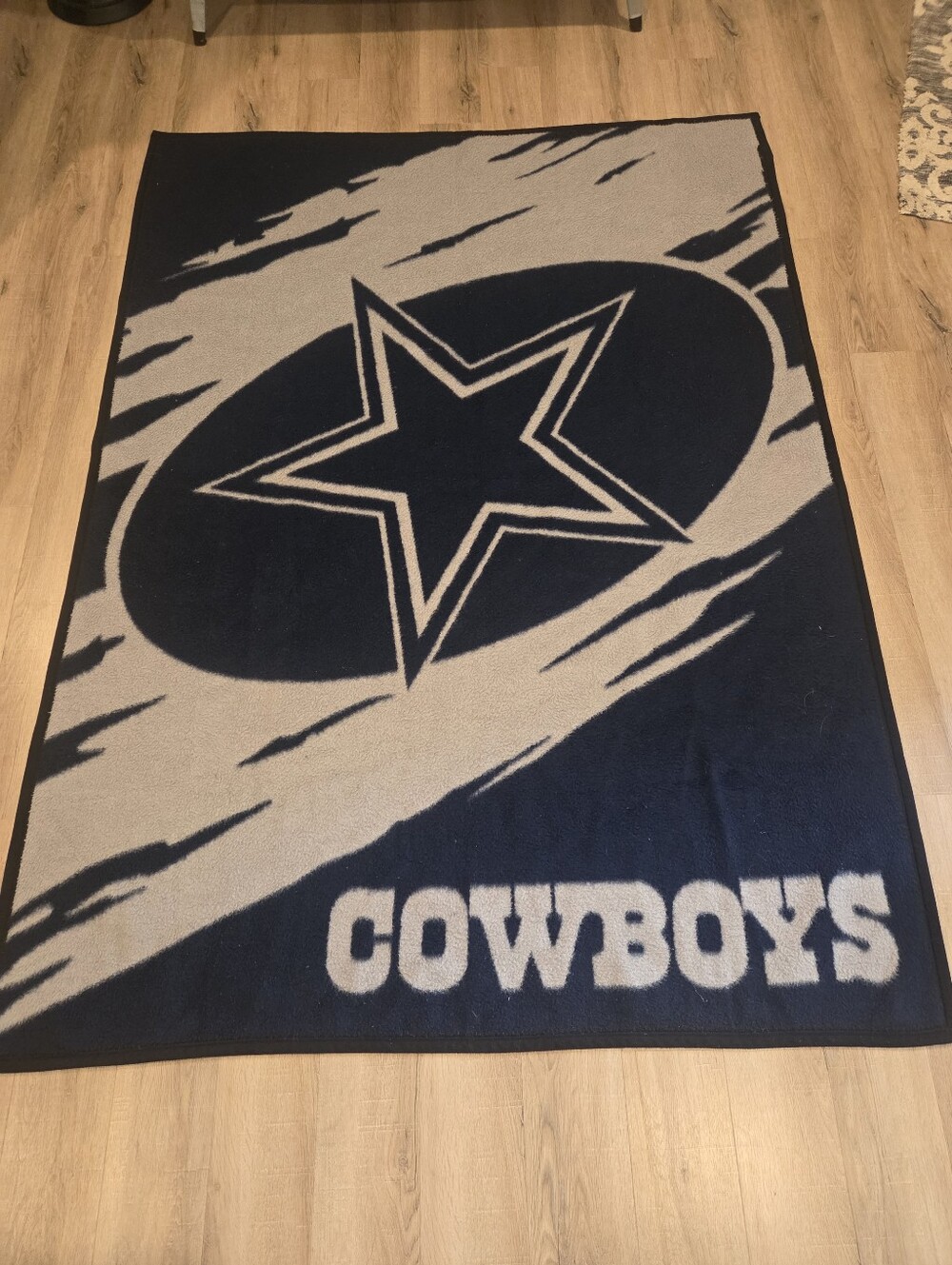 Vintage Biederlack Dallas Cowboys Blanket Throw USA 56×76